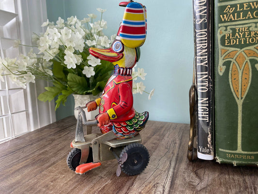 Vintage Tin Toy Wind Up Blic Collectible at Duckwells