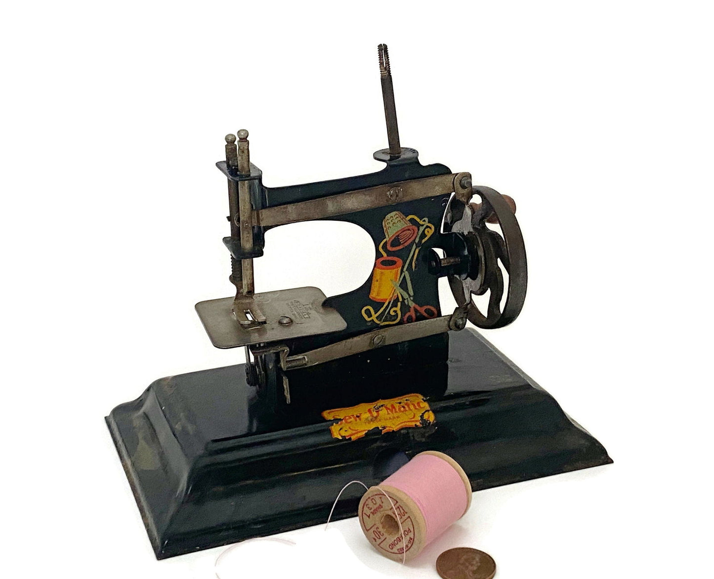 Vintage Toy Sewing Machine - Casige Sew O Matic at Duckwells