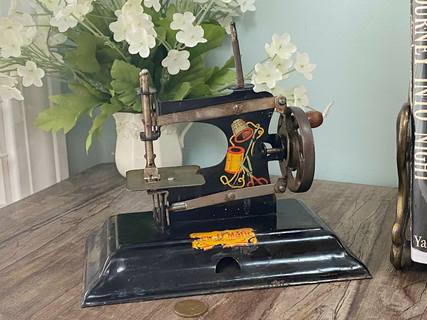 Vintage Toy Sewing Machine - Casige Sew O Matic at Duckwells
