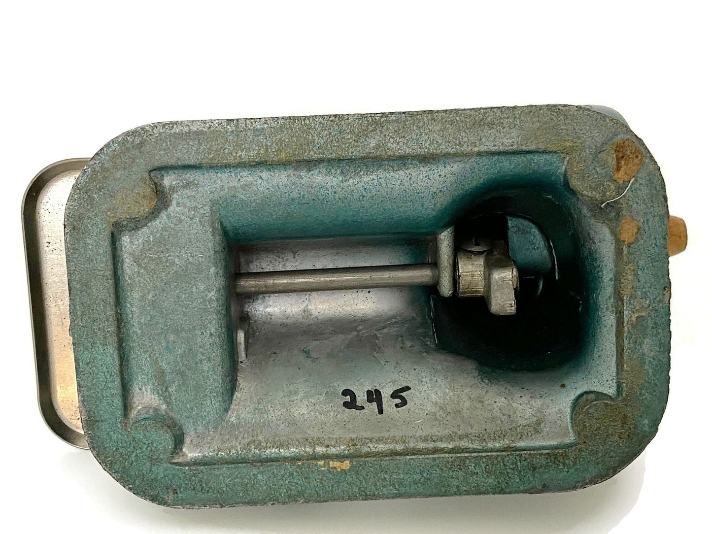 Vintage Toy Sewing Machine - Teal Miniature Gateway Junior Model - Duckwells