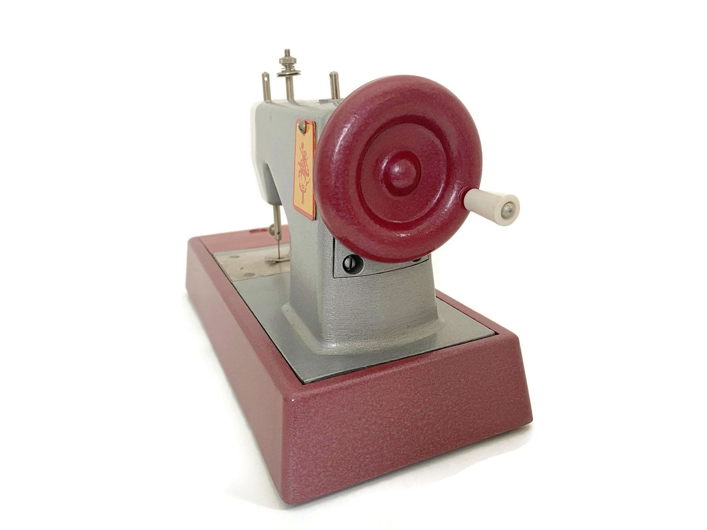 Vintage Toy Sewing Machine with Original Box and Instruction Sheet - Duckwells
