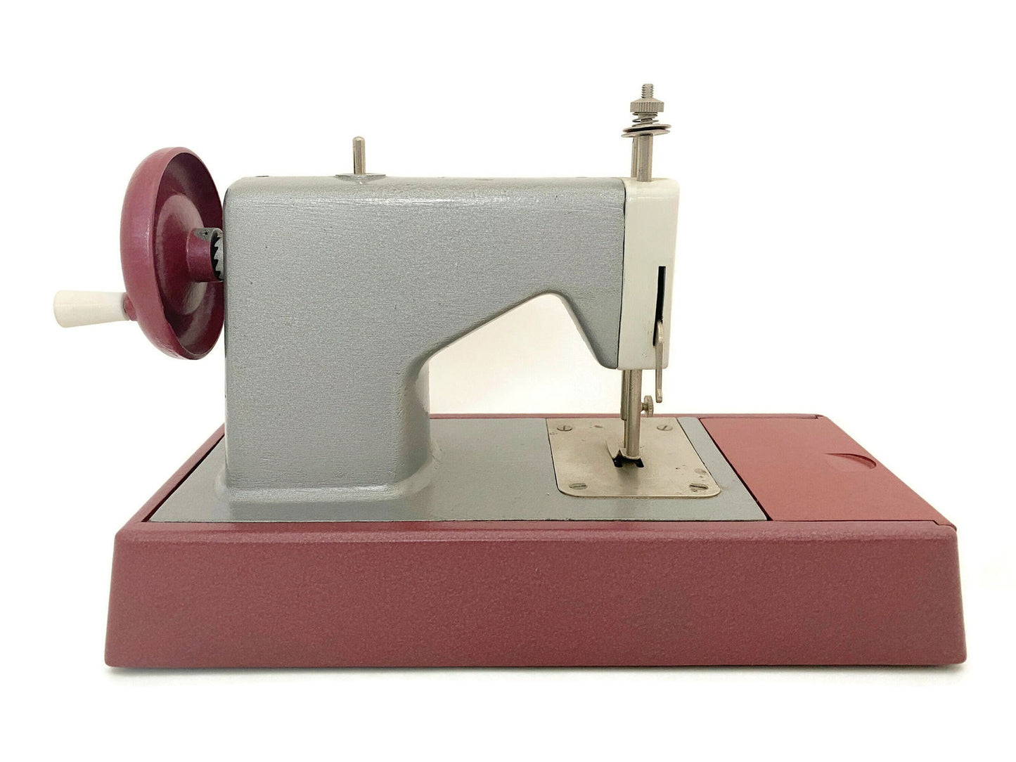 Vintage Toy Sewing Machine with Original Box and Instruction Sheet - Duckwells