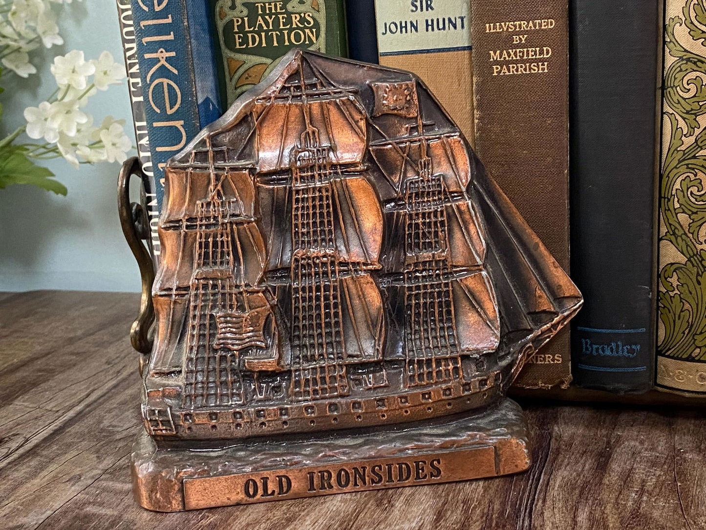 Vintage USS Constitution Coin Bank at Duckwells