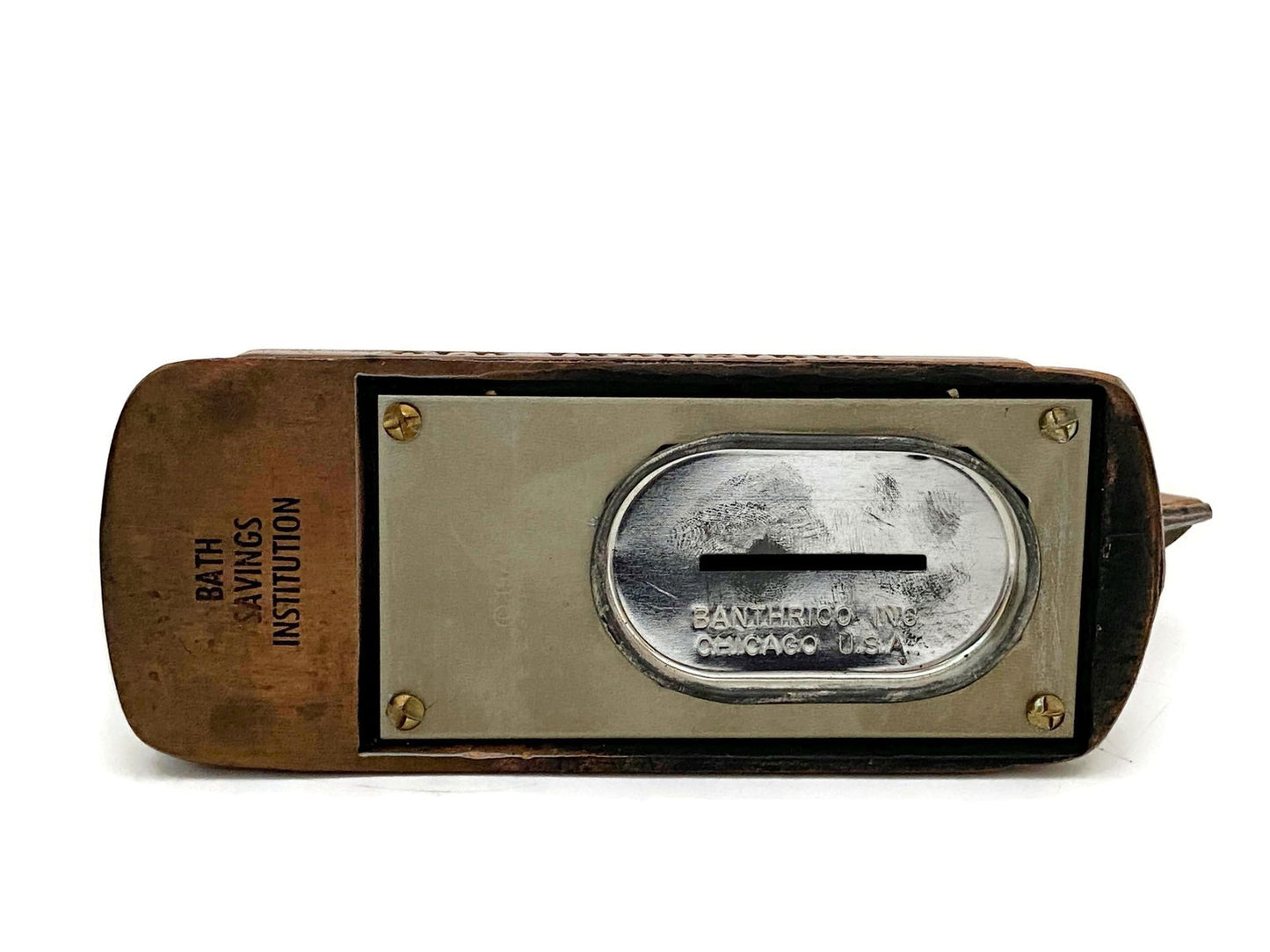 Vintage USS Constitution Coin Bank at Duckwells