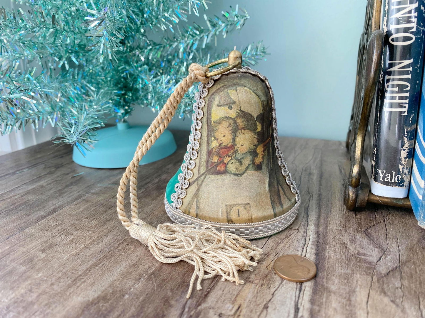 Vintage West German Musical Bell Ornament at Duckwells