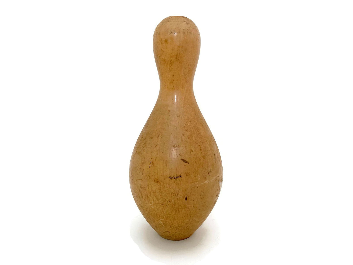 Vintage Wood Duckpin Bowling Pin - Duckwells