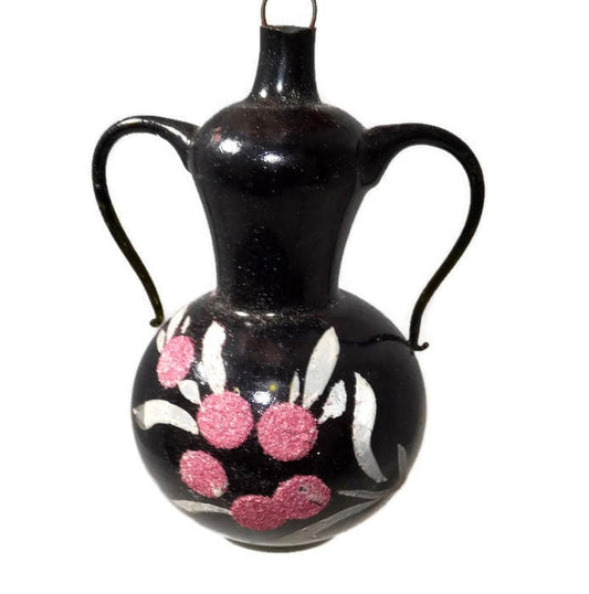 Vintage Christmas Ornament, German Blown Glass, Holiday Collectible at Duckwells