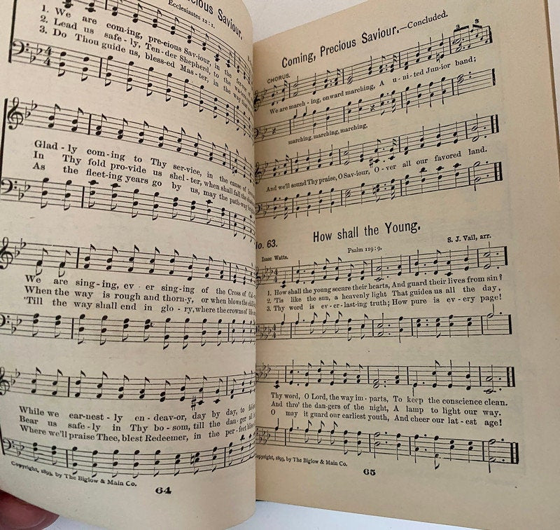 Antique Gospel Hymnal, Christian Endeavor Songs at Duckwells