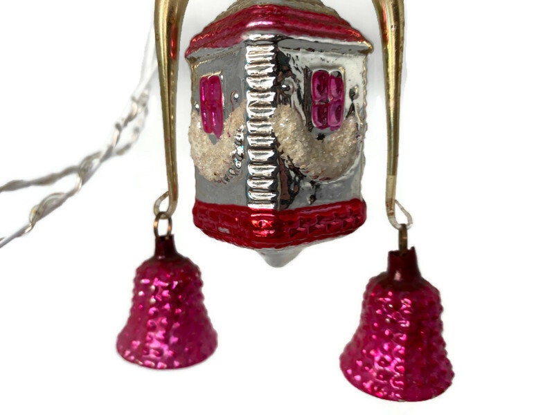 Rare Antique German Fantasy Arms Mercury Glass Christmas Ornament at Duckwells