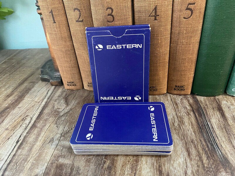 Vintage Eastern Airlines Playing Cards