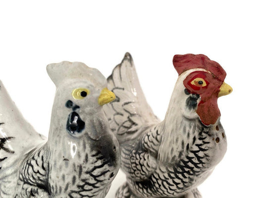 Vintage Chickens Salt and Pepper Shakers at Duckwells