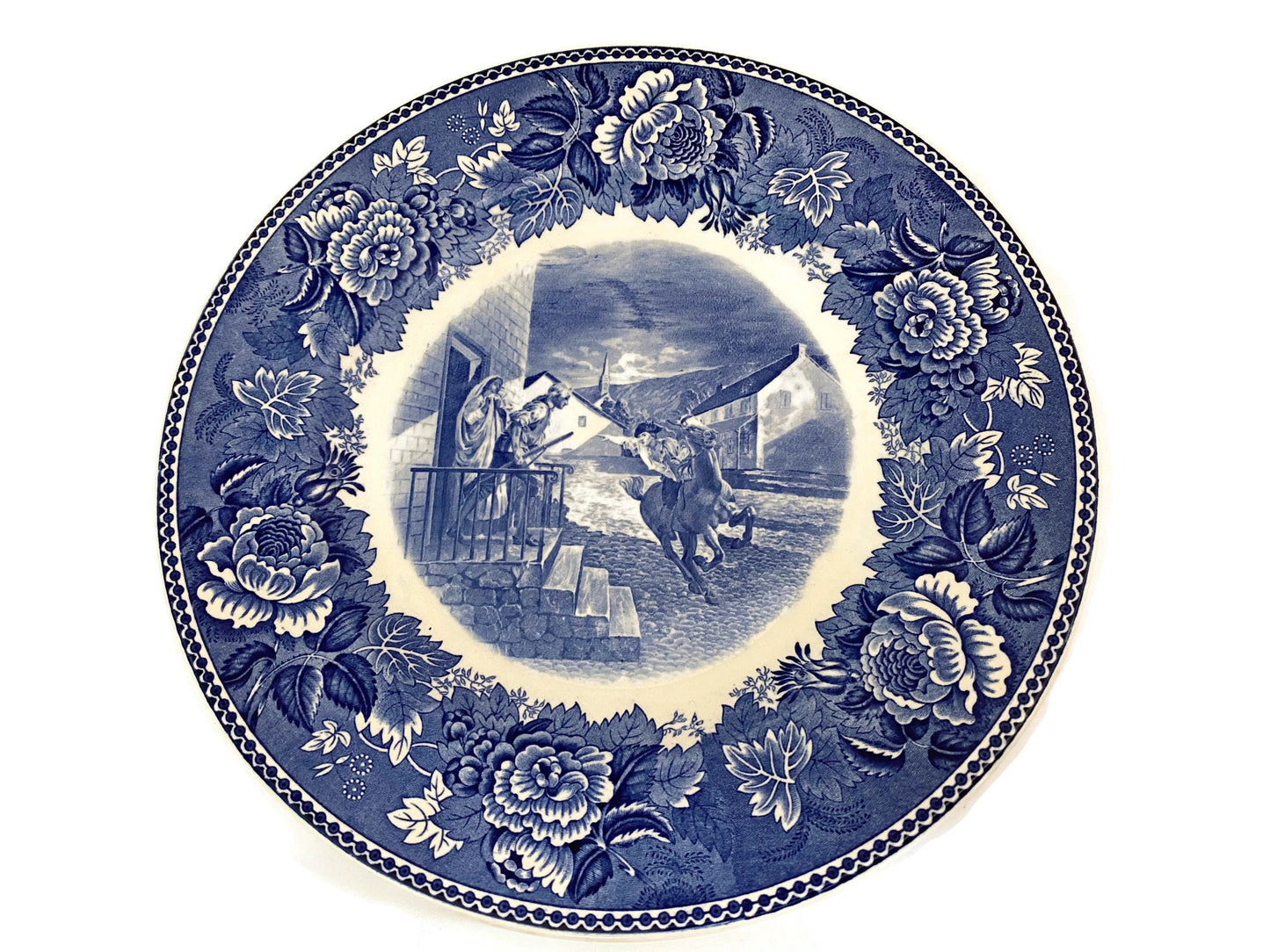 Vintage Wedgwood Paul Revere's Ride Plate