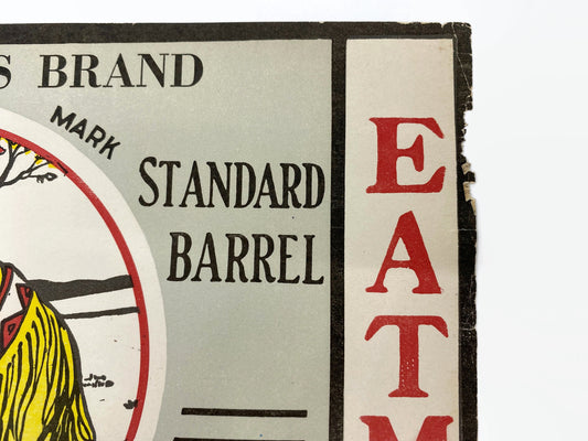 Vintage Cape Cod Cranberries Pocahontas Brand Crate Label at Duckwells