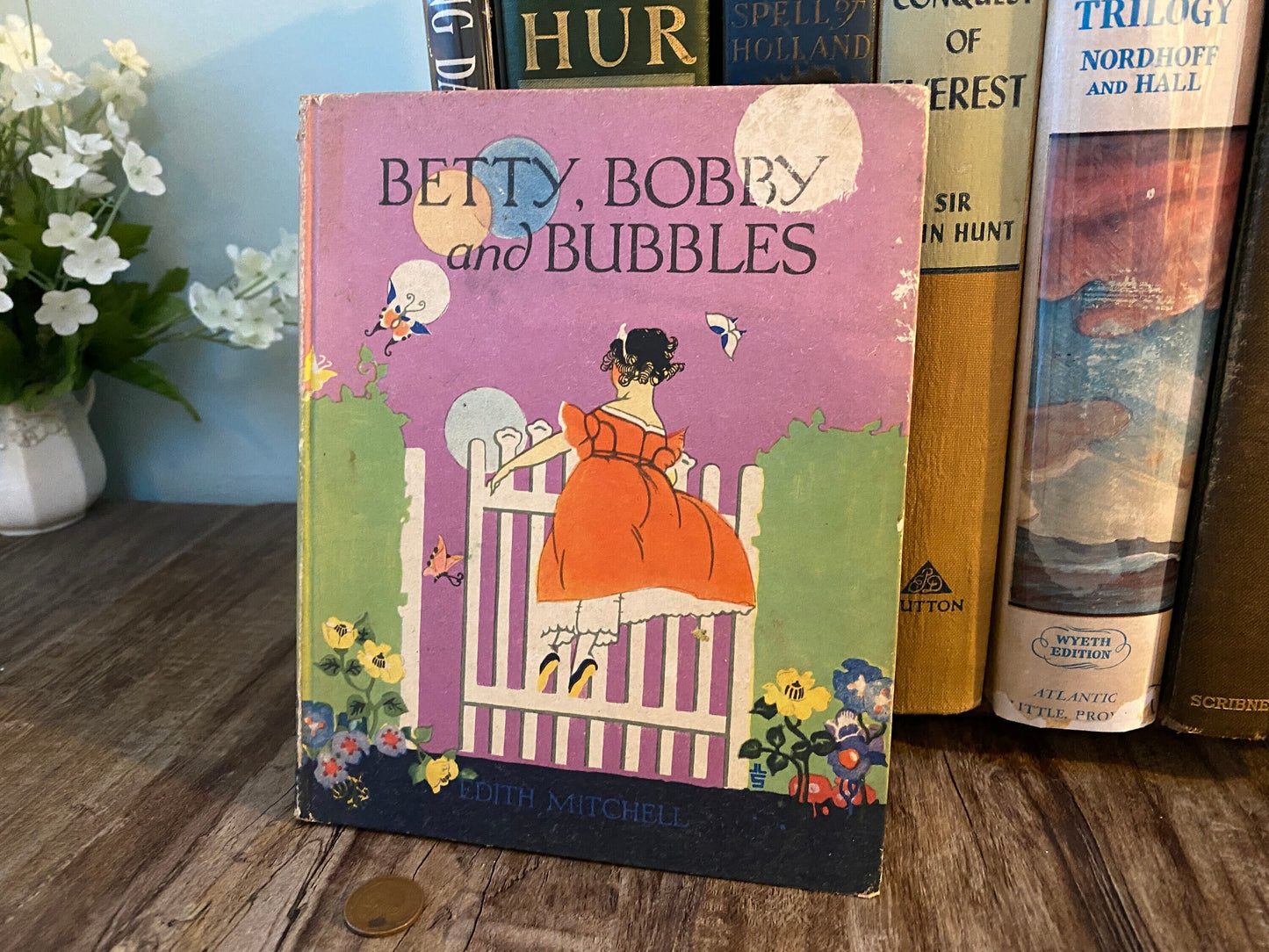 Antique Children's Book Betty, Bobby and Bubbles 1921