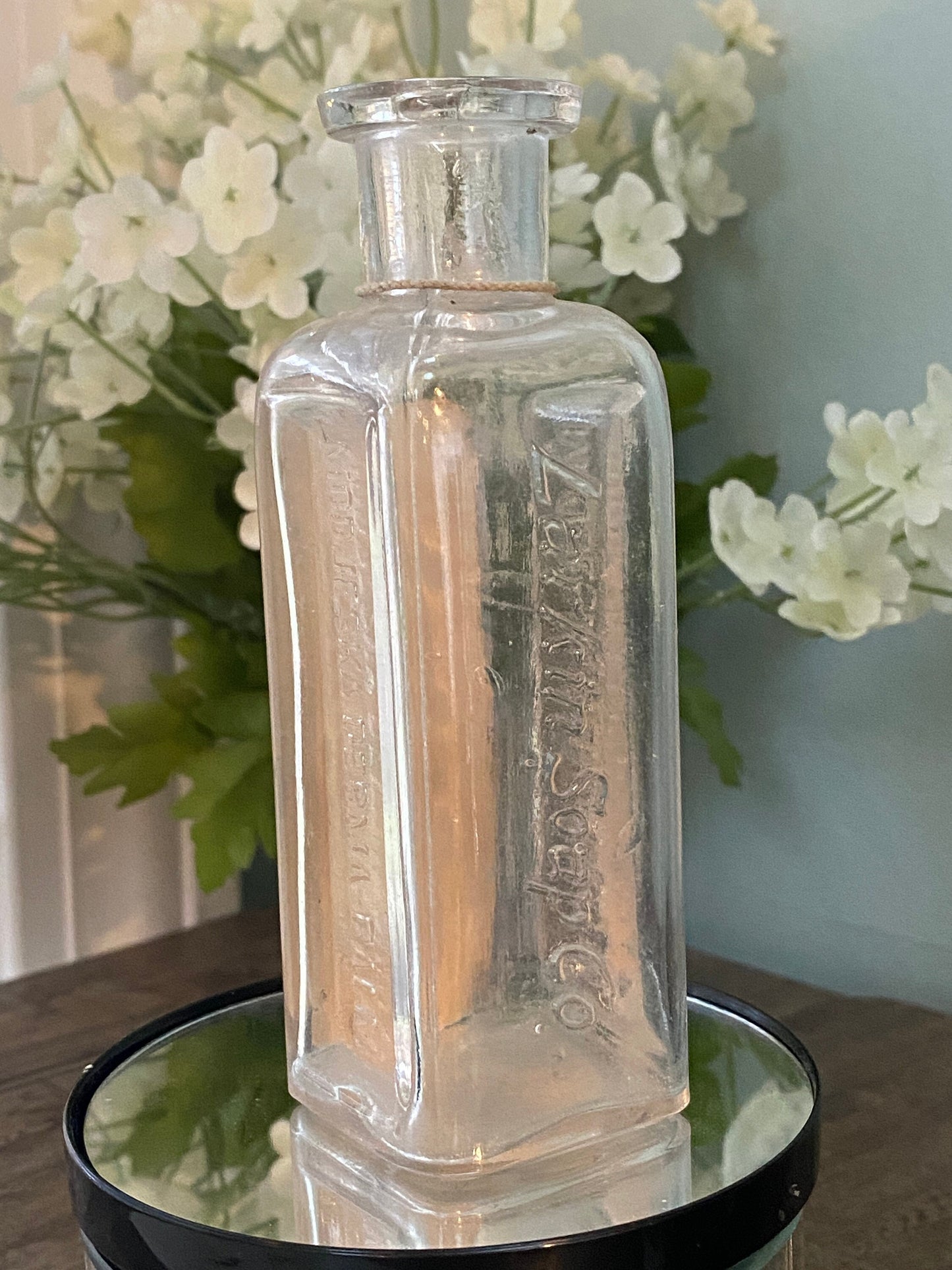 Antique Balm Bottle by Larkin Co, Buffalo, New York