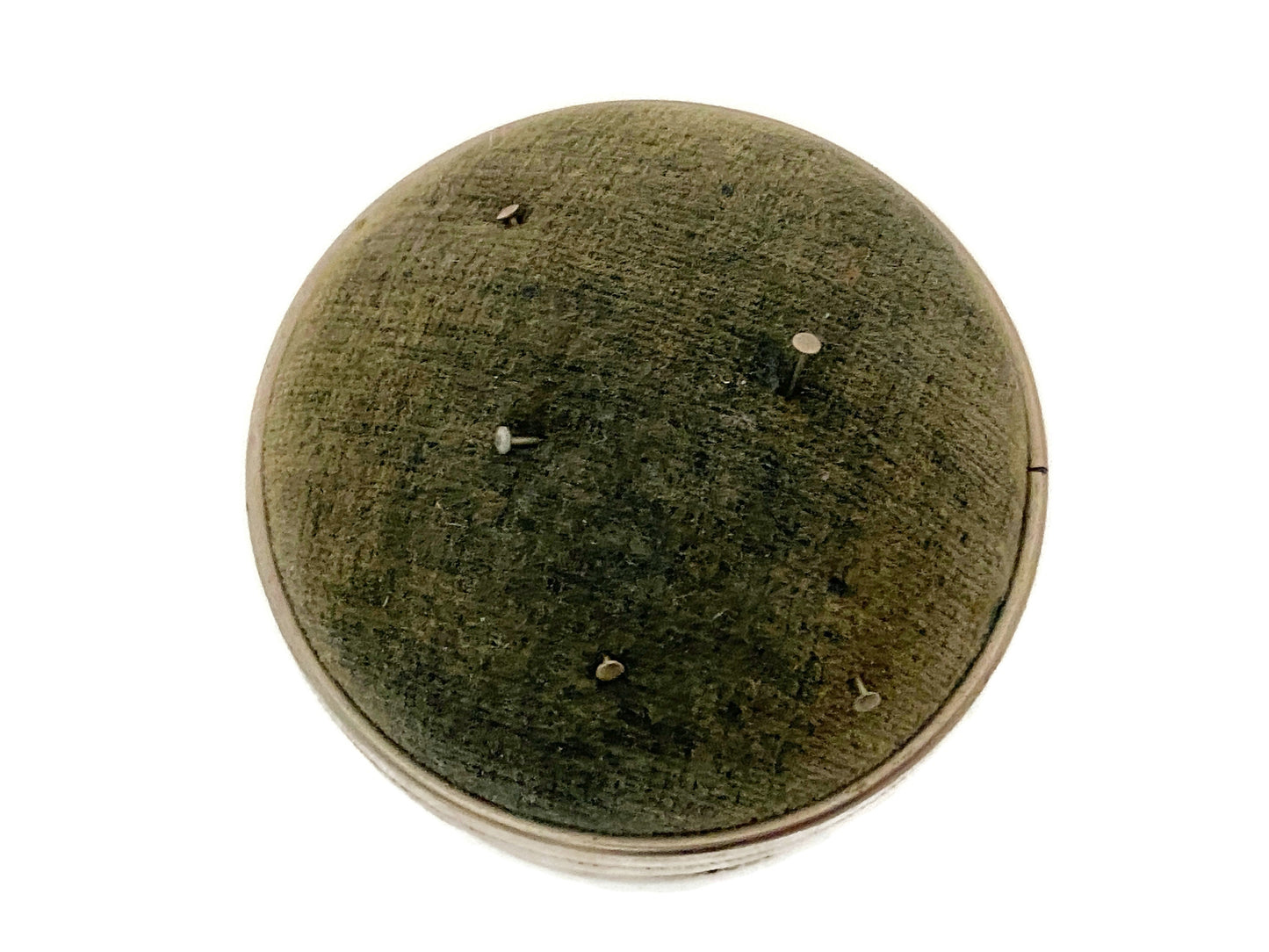 Vintage Metal Pincushion at Duckwells