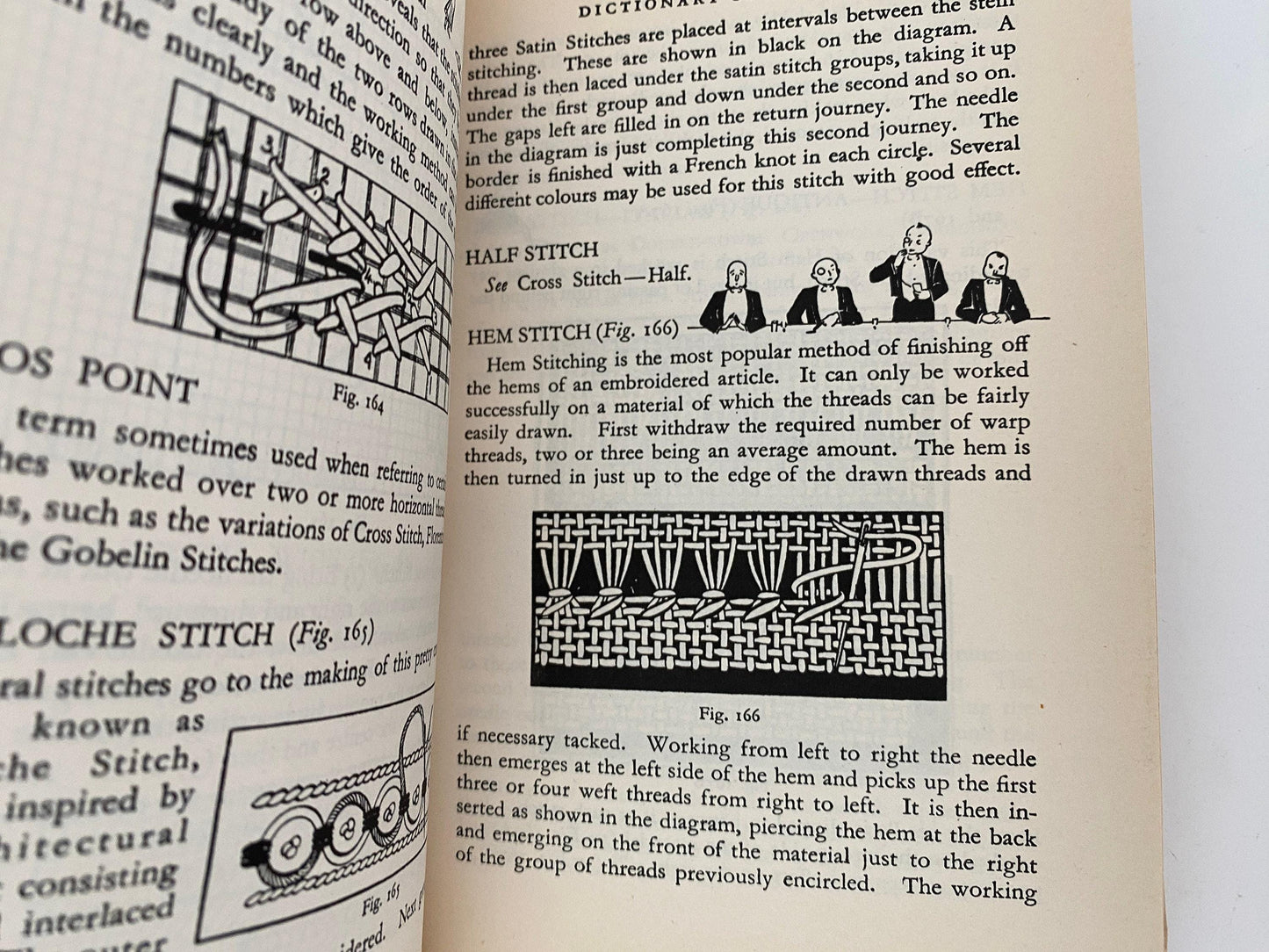 Vintage Book Mary Thomas's Dictionary of Embroidery Stitches 1935 at Duckwells