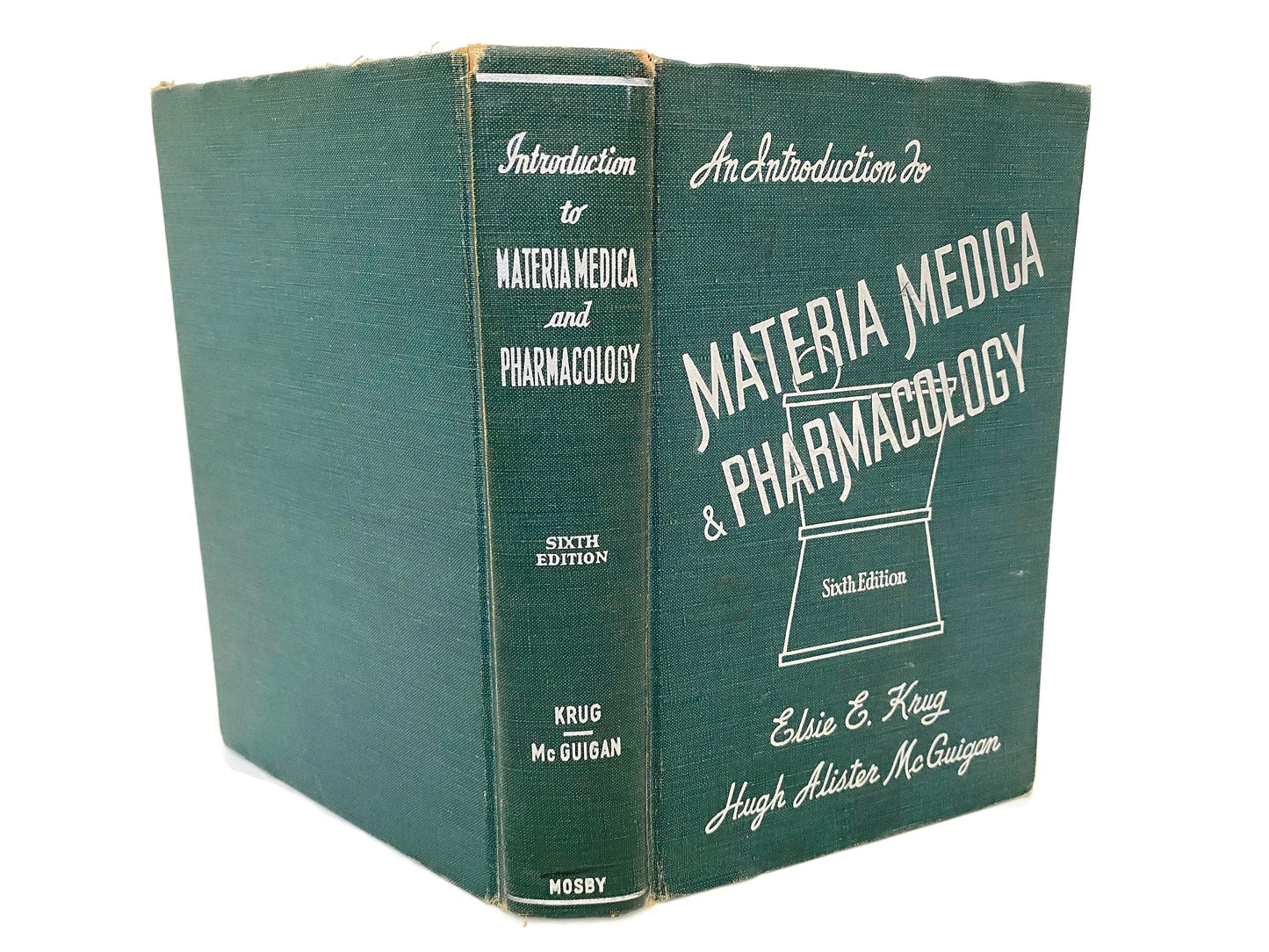 Midcentury Medical Book, An Introduction to Materia Medica & Pharmacology at Duckwells