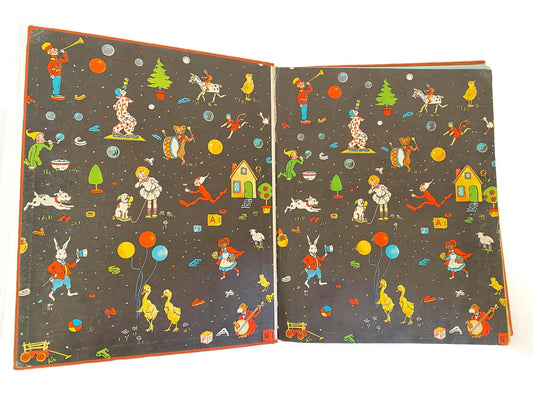 Vintage Children's Book, 1939 The Brimful Book Mother Goose, Animals, and ABCs at Duckwells