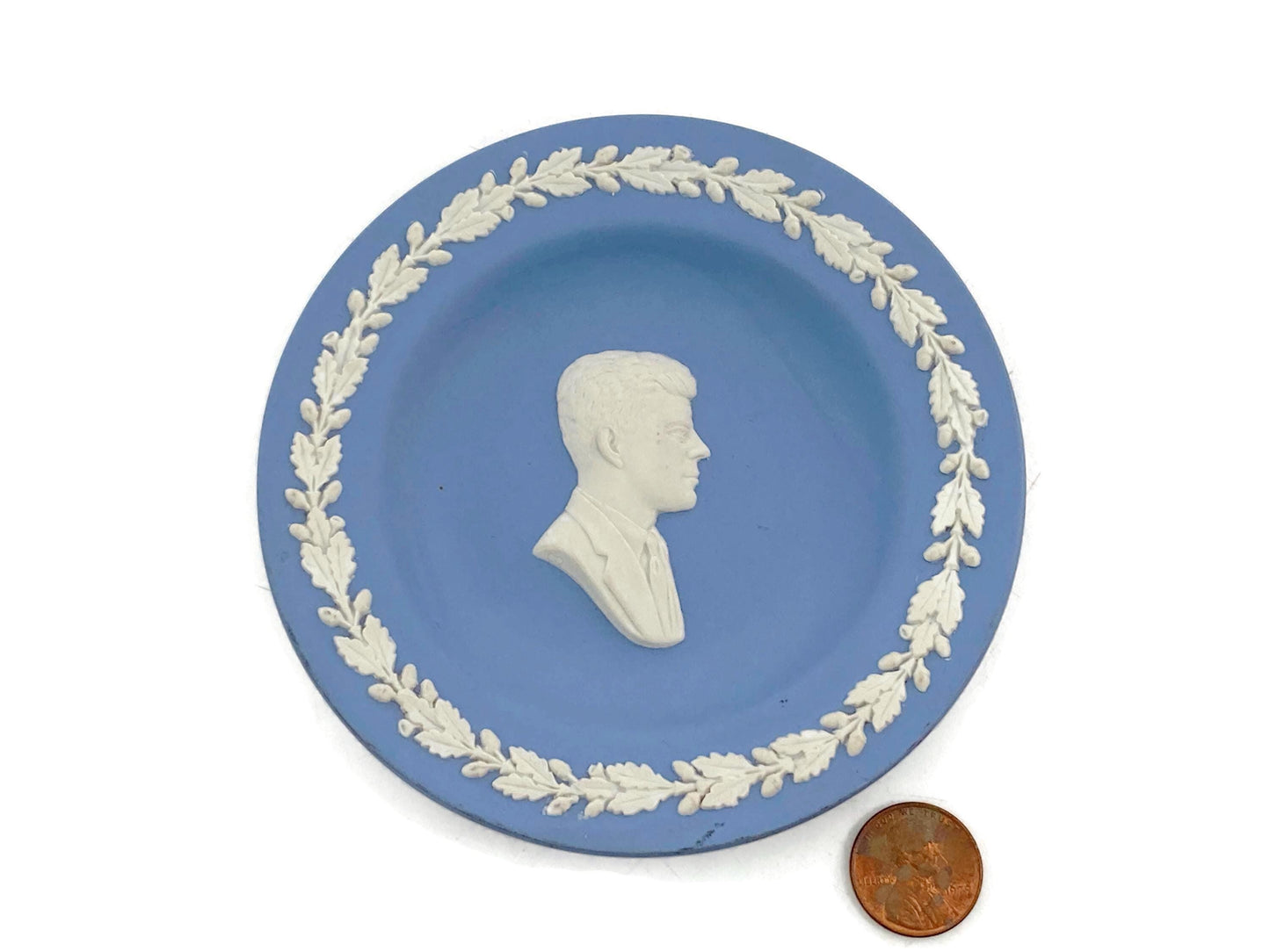 Midcentury JFK Commemorative Wedgwood Dish at Duckwells