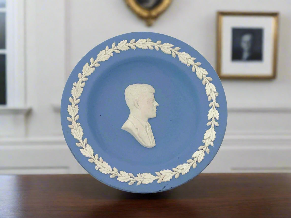 Midcentury JFK Commemorative Wedgwood Dish at Duckwells