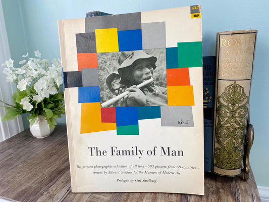 Midcentury Softcover Book, The Family of Man, 1955 at Duckwells