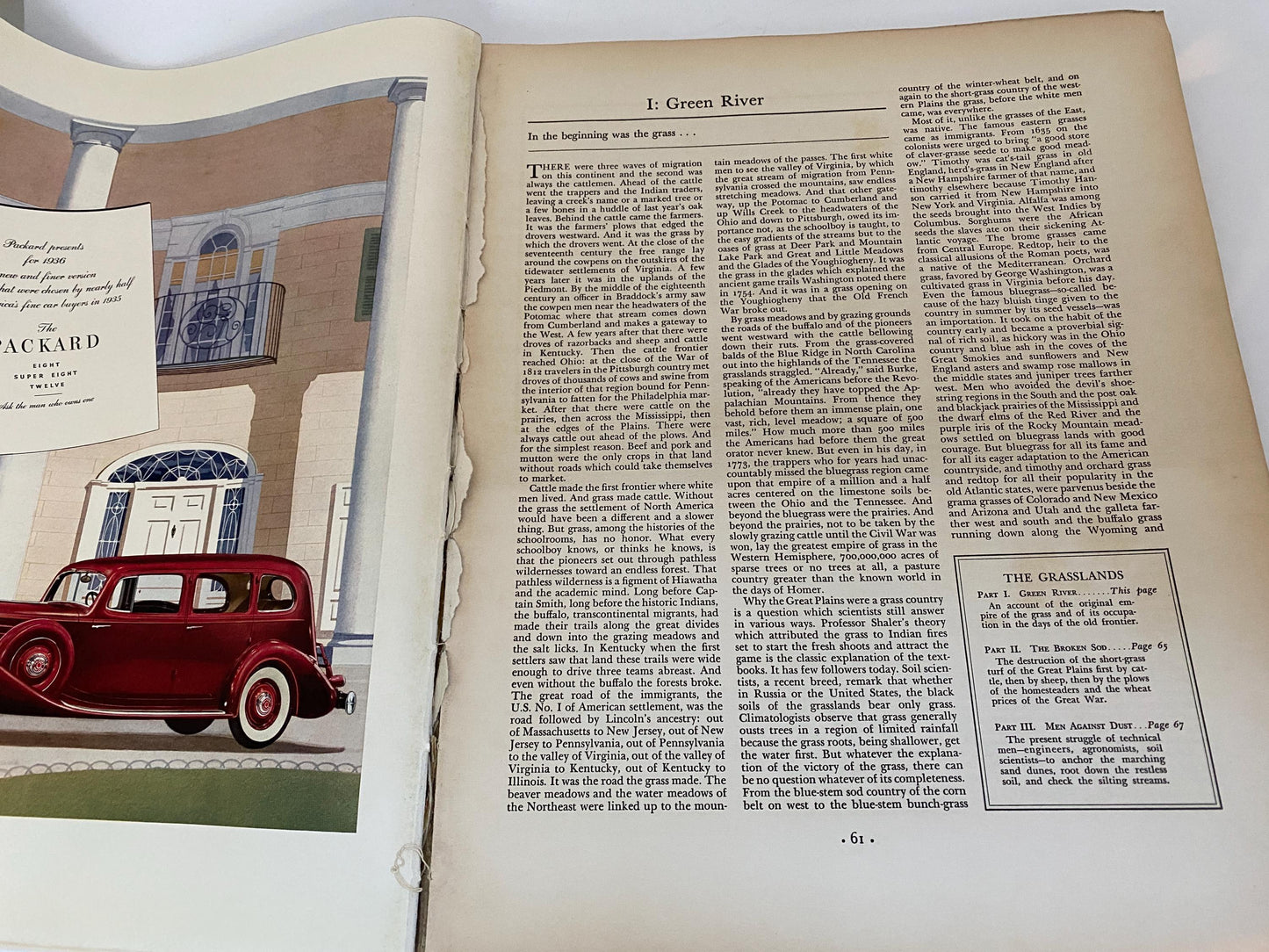Vintage Fortune Magazine, November 1935 at Duckwells