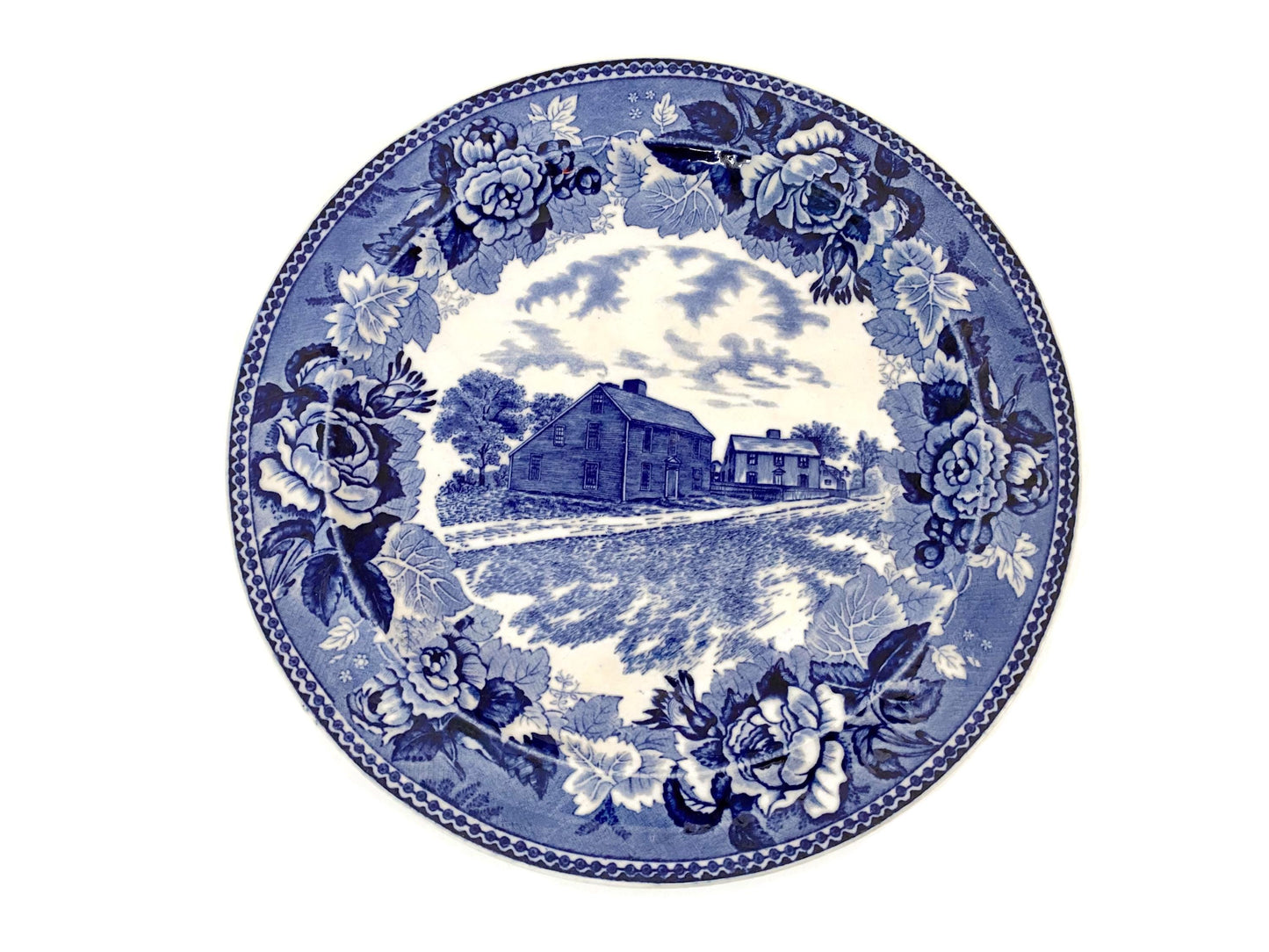 Antique Wedgwood Quincy Massachusetts Souvenir Plate