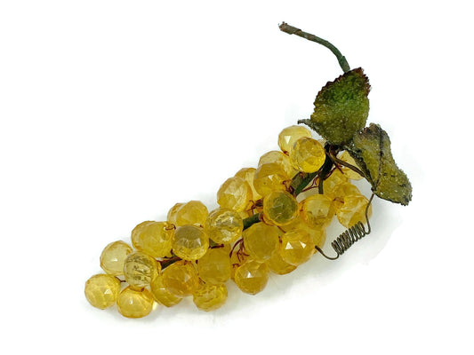 Midcentury Lucite Faceted Grape Bunch at Duckwells