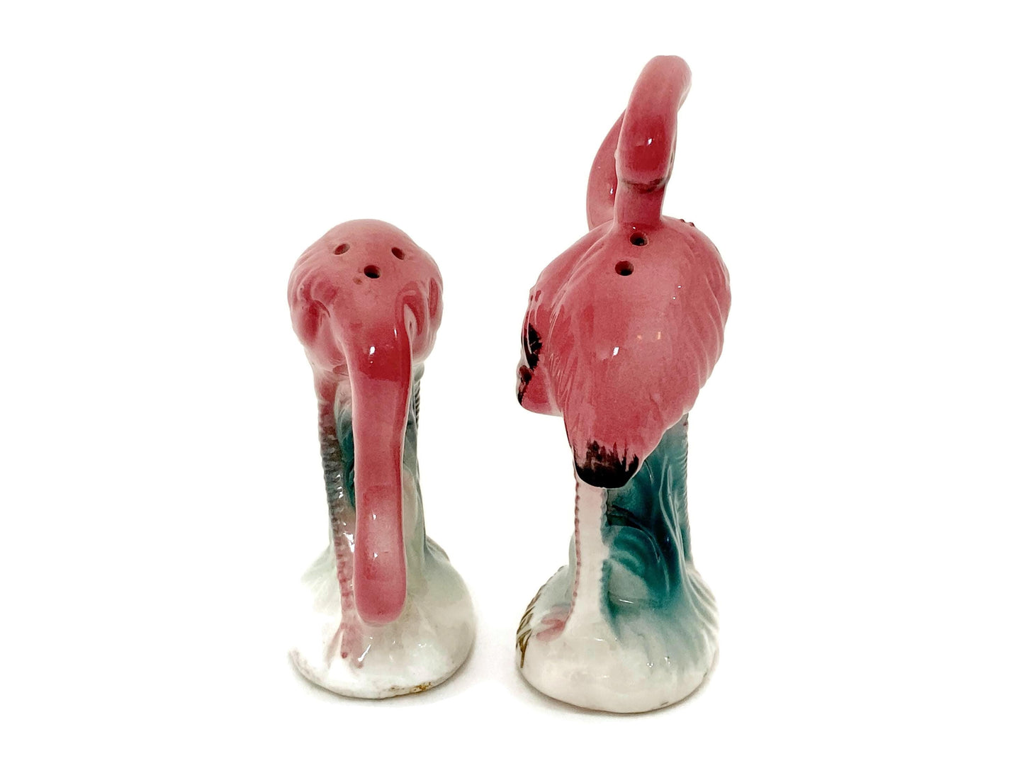 Midcentury Flamingo Salt and Pepper Shakers at Duckwells
