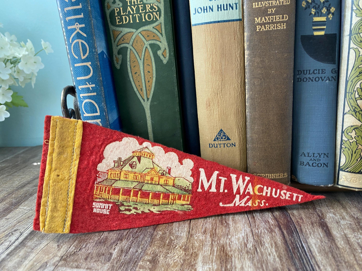 Vintage Mt. Wachusett Massachusetts Small Pennant