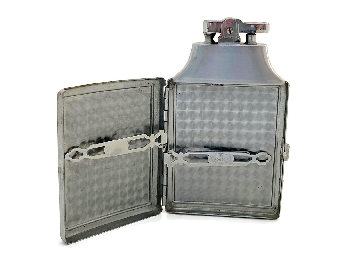 Vintage Ronson Lighter Mastercase Combo