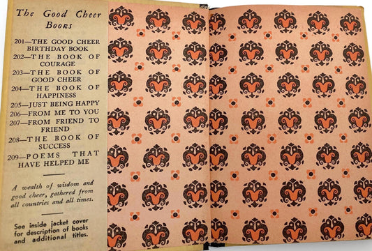 Antique Poetry Book, Poems That Have Helped Me, Collected by S.E. Kiser at Duckwells