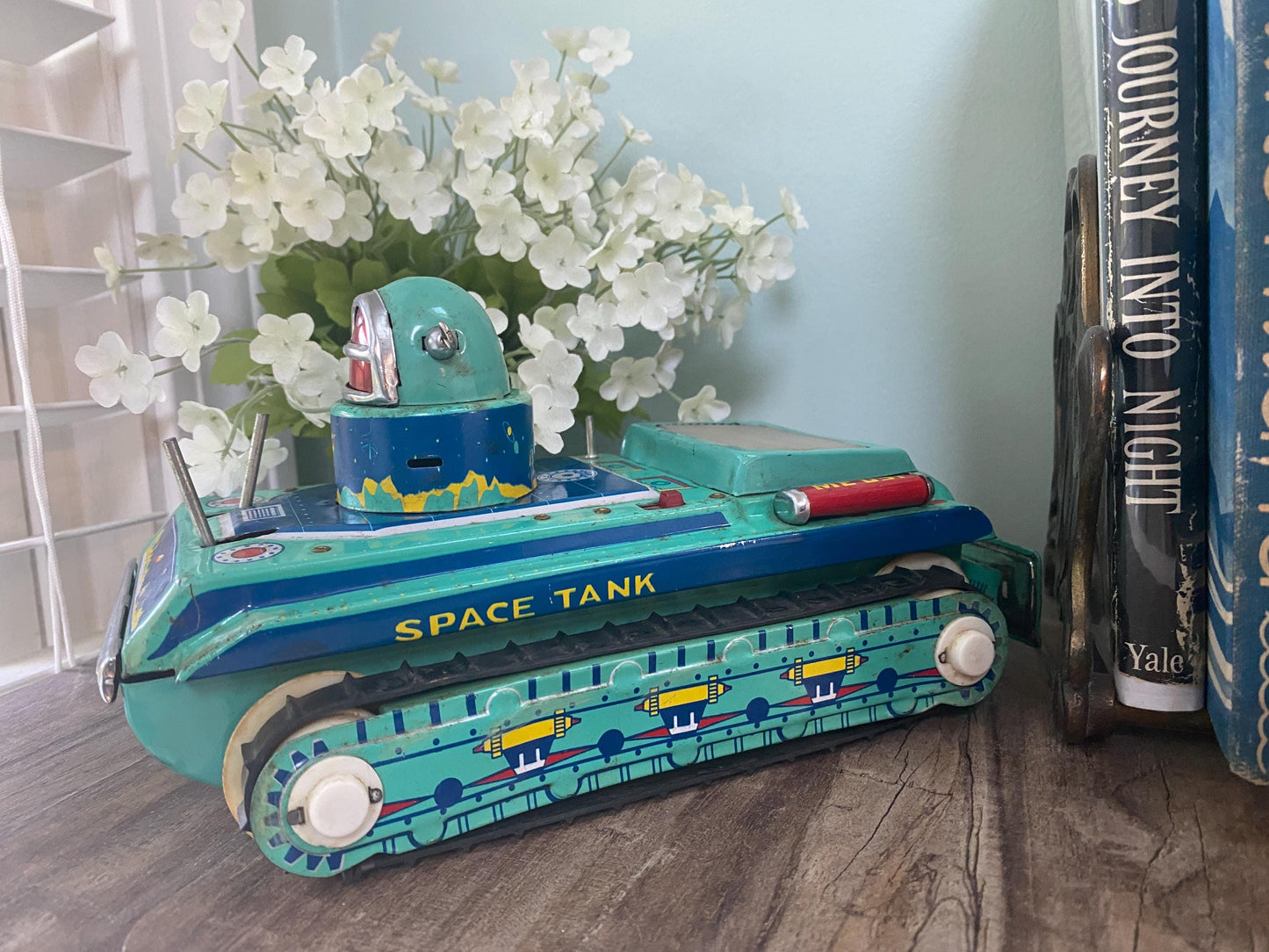 Vintage Space Tank Toy at Duckwells