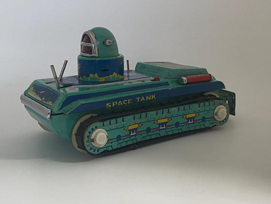Vintage Space Tank Toy at Duckwells