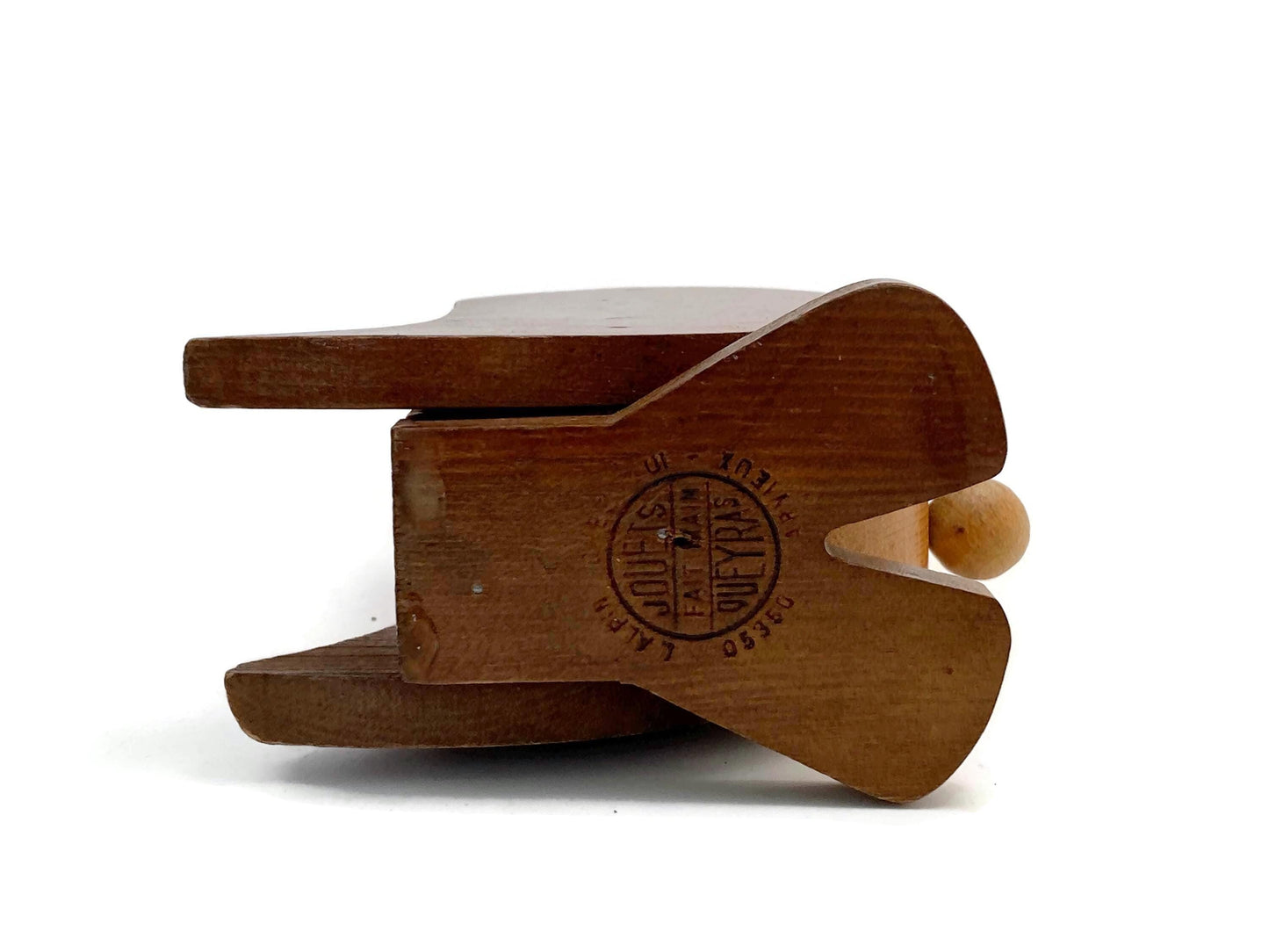 Vintage French Wooden Duck Music Box at Duckwells