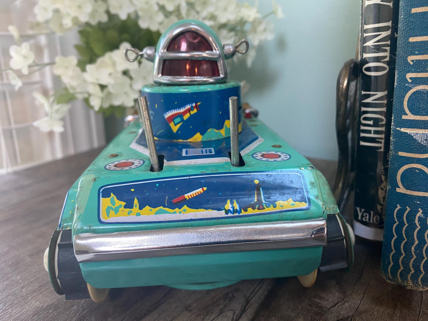 Vintage Space Tank Toy at Duckwells