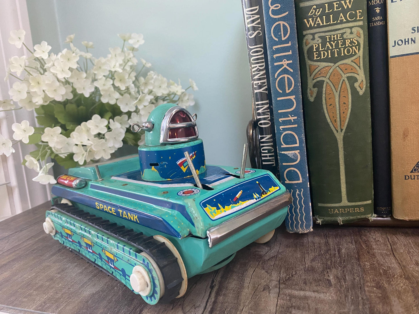 Vintage Space Tank Toy at Duckwells
