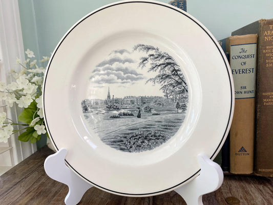 Vintage Boston Public Gardens Plate by Spode at Duckwells