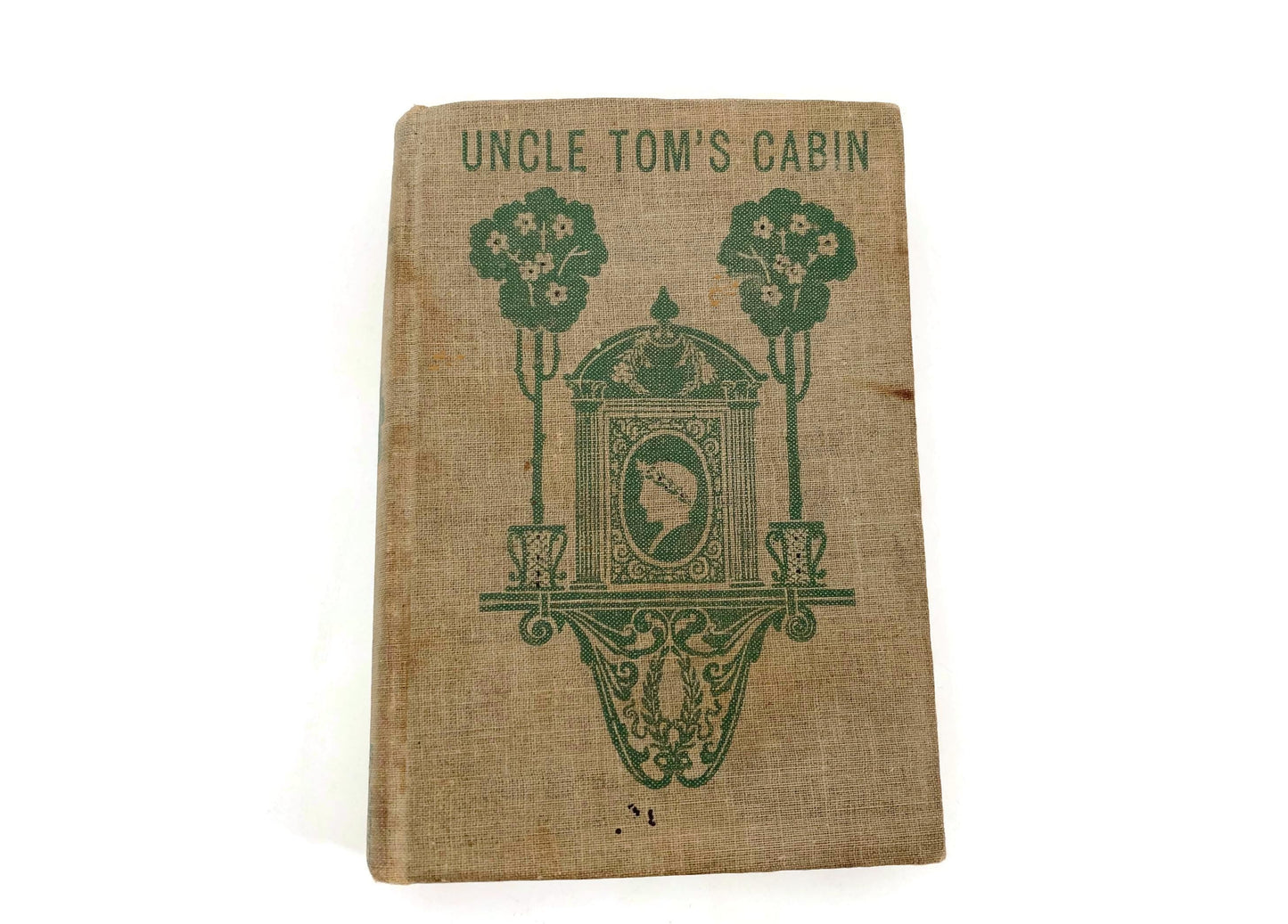Antique Book Uncle Tom’s Cabin by Harriet Beecher Stowe; 1880s Edition at Duckwells