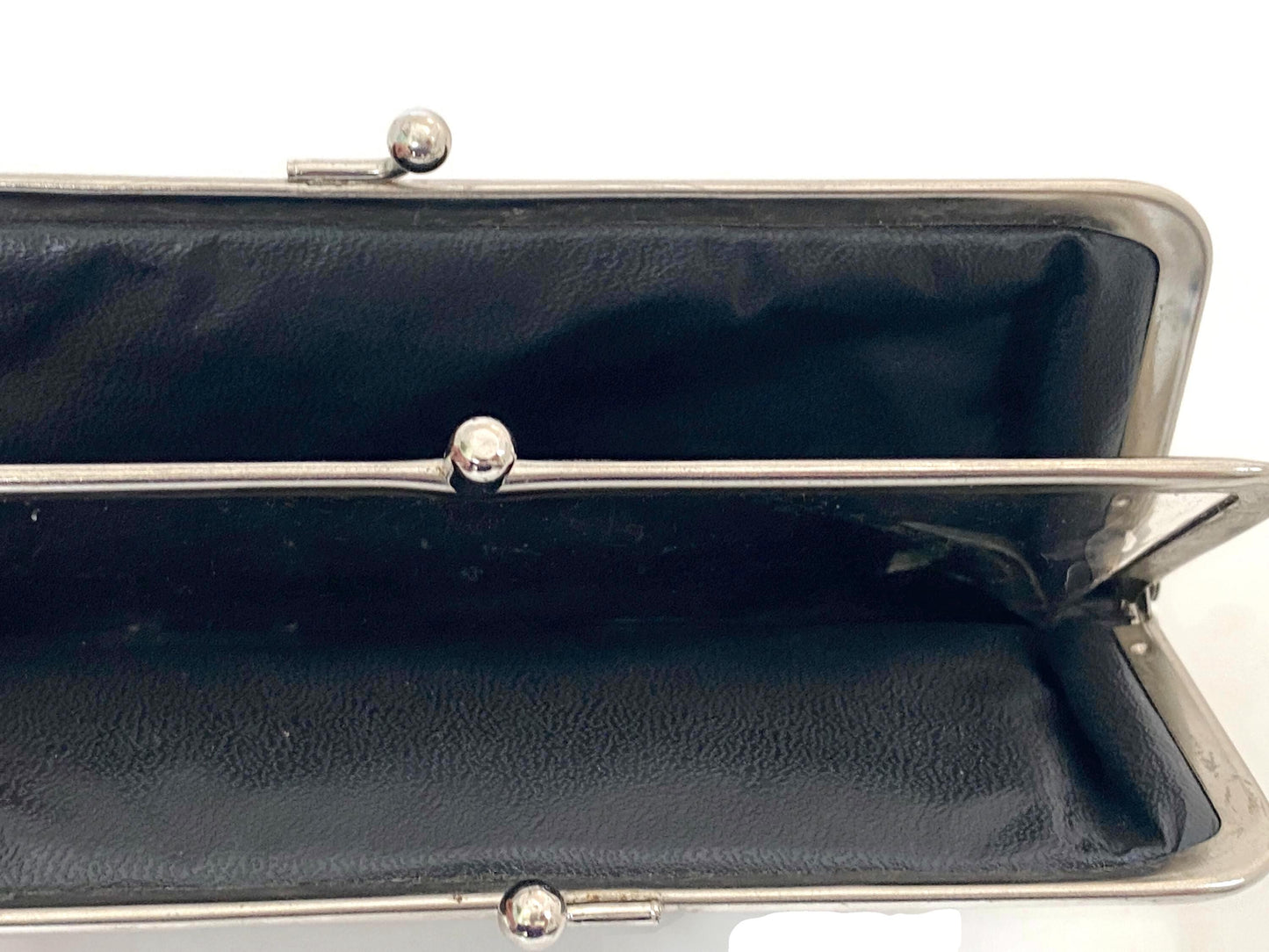 Vintage Whiting & Davis Silver Metal Mesh Clutch Purse at Duckwells