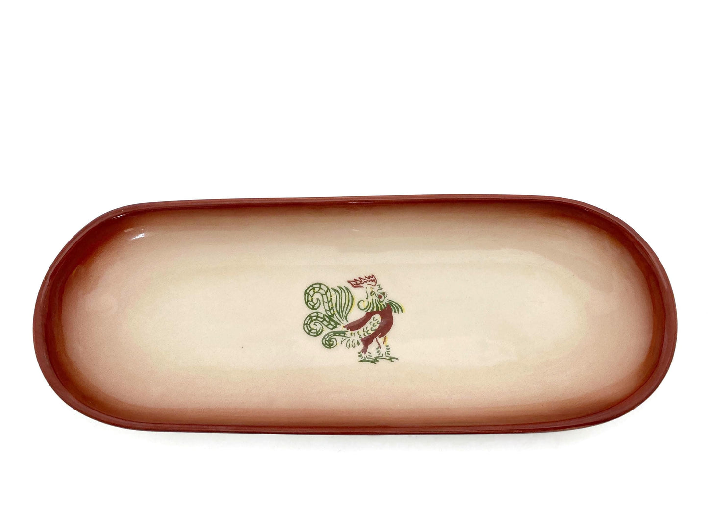 Vintage Brock of California Pottery Oval Dish at Duckwells