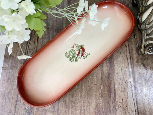 Vintage Brock of California Pottery Oval Dish at Duckwells