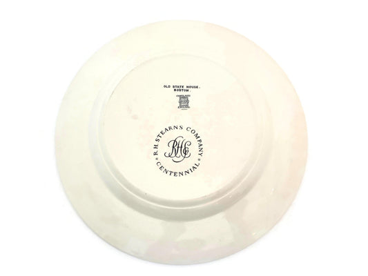 Vintage Massachusetts Old State House Plate by Spode at Duckwells