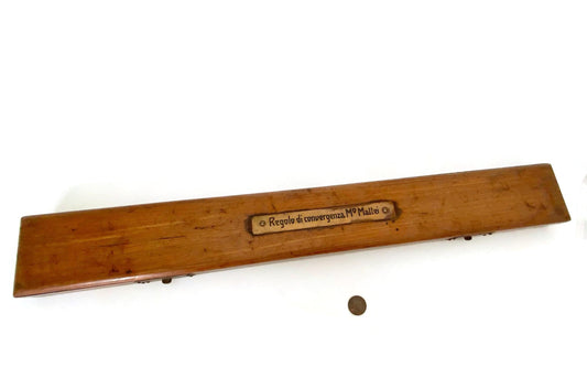 Vintage Italian Slide Rule by Mo. Mattei World Word II Era Artillery Tool at Duckwells