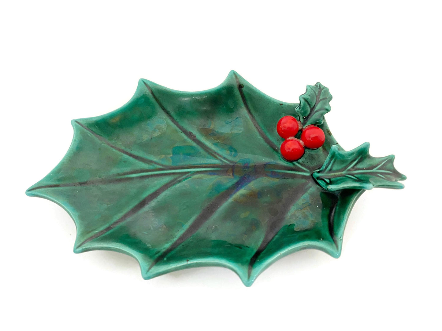 Midcentury Christmas Dish by Lefton