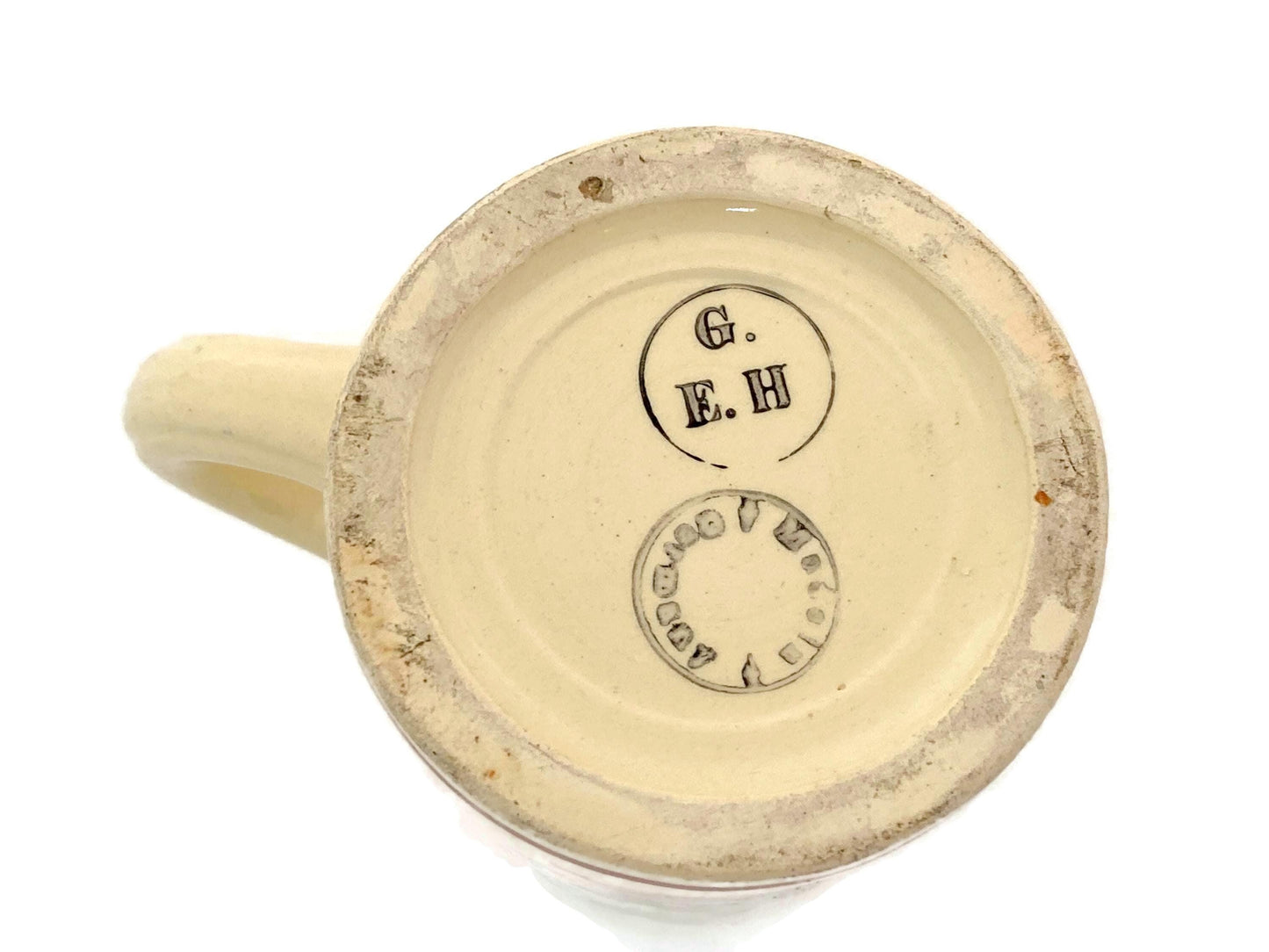 Antique Boston Mug, Mini Ceramic Souvenir