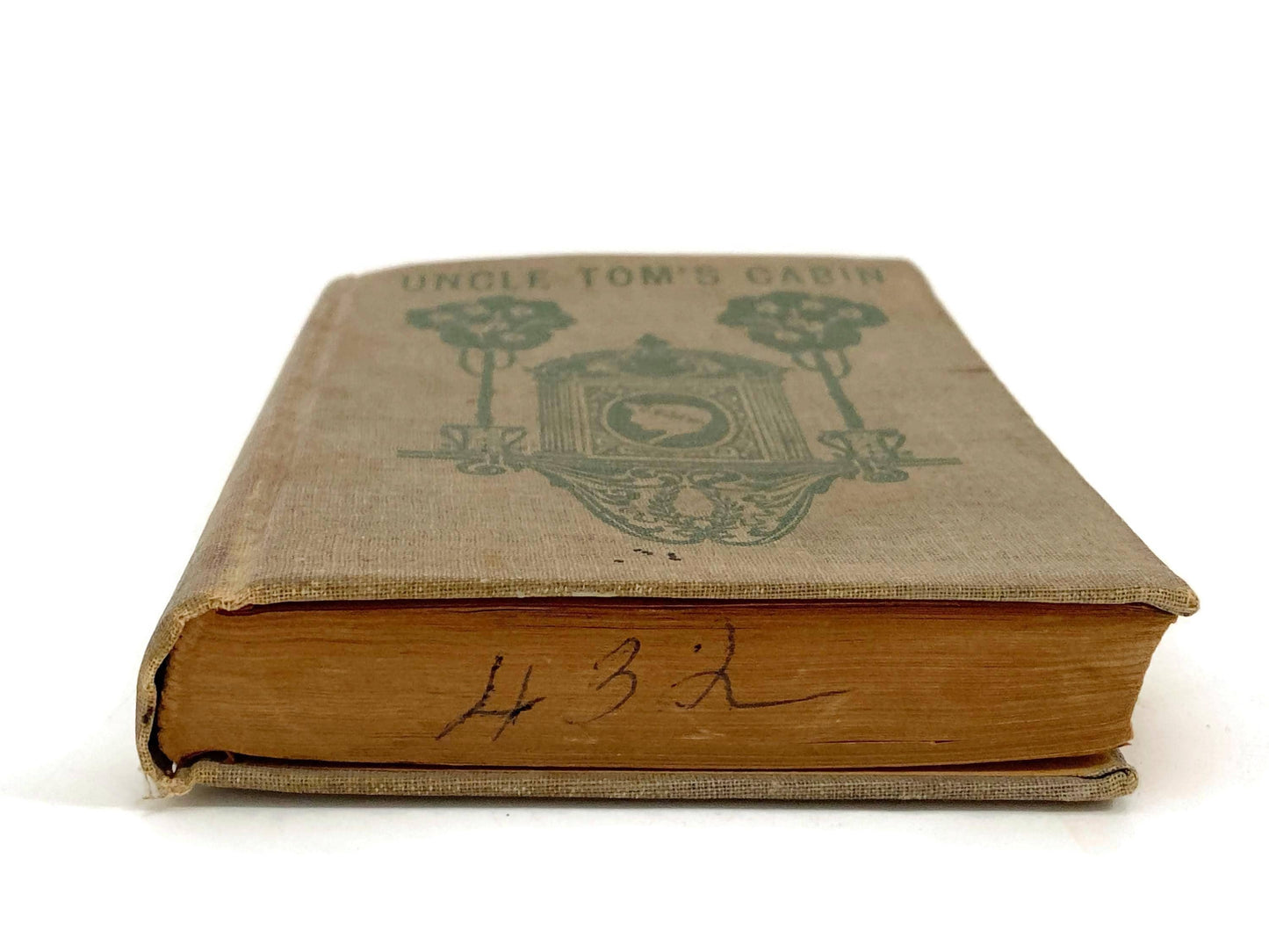 Antique Book Uncle Tom’s Cabin by Harriet Beecher Stowe; 1880s Edition at Duckwells