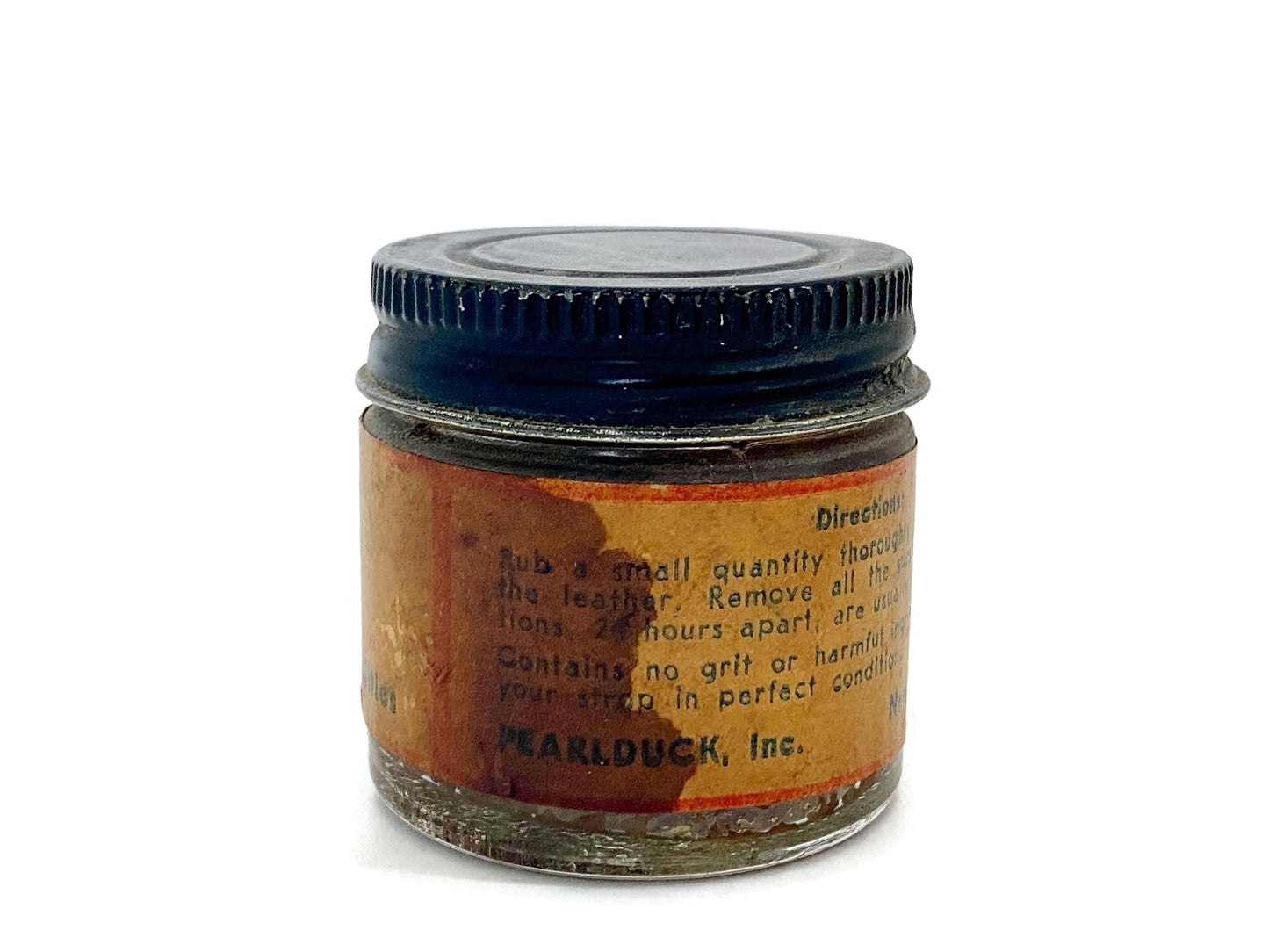 Vintage Dubl Duck Stropping Cream Jar