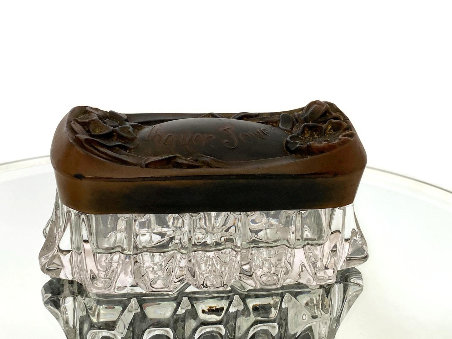 Antique Engraved Trinket Box at Duckwells